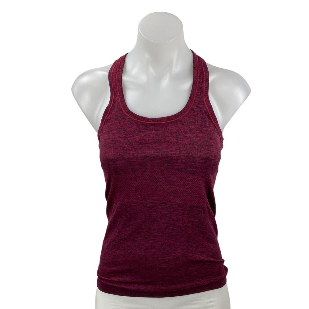Lululemon Swiftly Tech Women's Red Racerback Yoga Workout Athletic Tank Top Sz 8